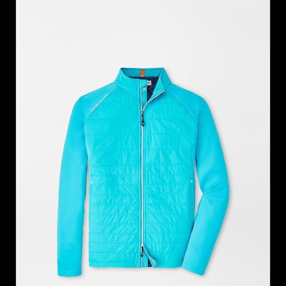 Peter Millar Hyperlight Merge Hybrid Performance Jacket Blue M & L MSRP $185